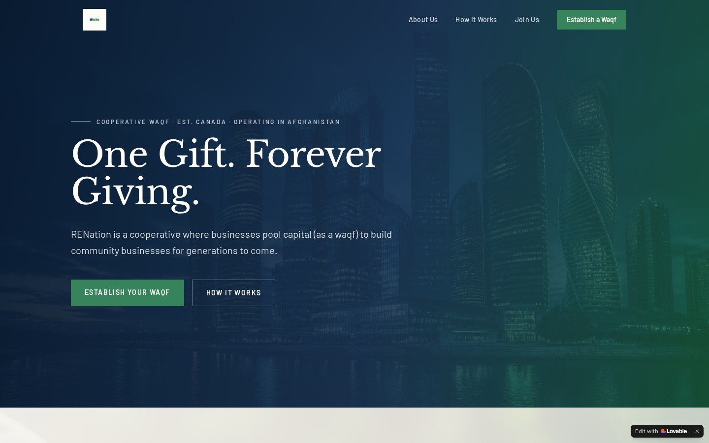 RENation website